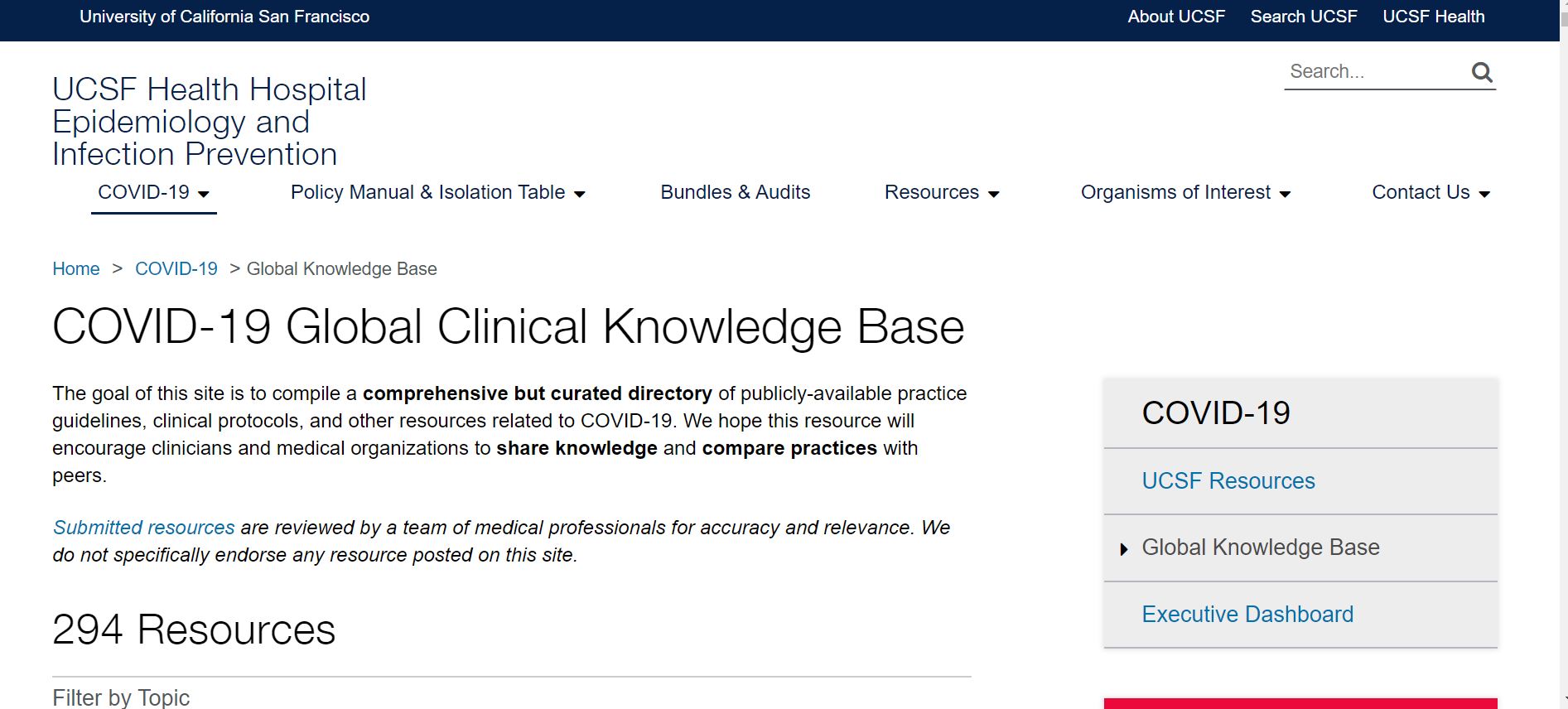 Picture of COVID-19 Clinical Knowledge Base